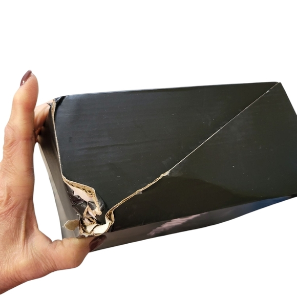 NIB Nova Kids Mini Disco Ball Size 12 Lace Up Boots Combat,Disco,box Has Damage - Picture 10 of 16